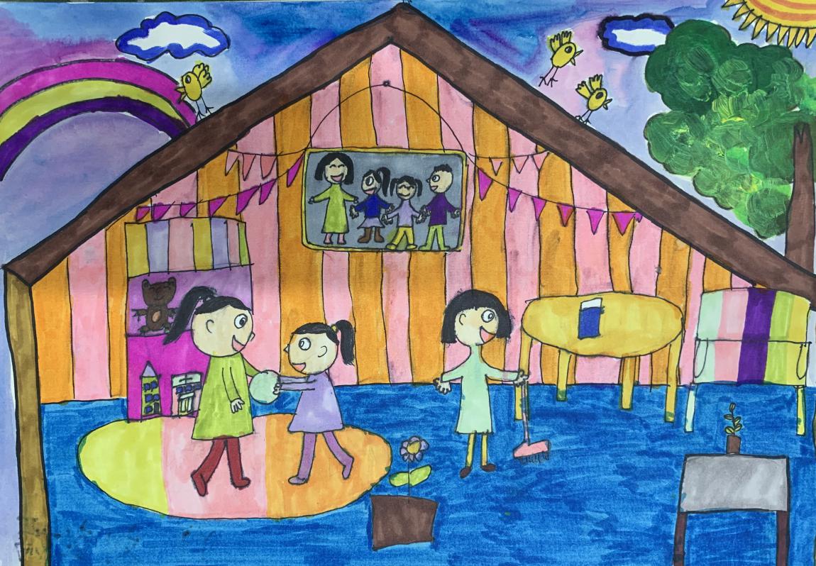 "一带一路我的美丽家园"书法绘画展览