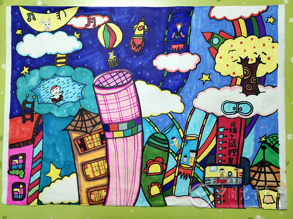 第二十四届全国中小学生绘画书法作品比赛优秀作品欣赏十三